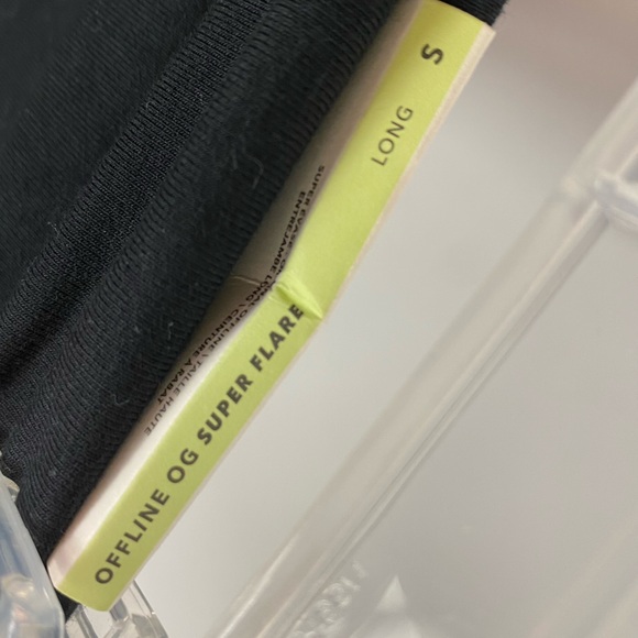 Aerie Offline OG Super Flare Leggings Pants Womens Size Small Long High Rise NWT - Picture 5 of 7